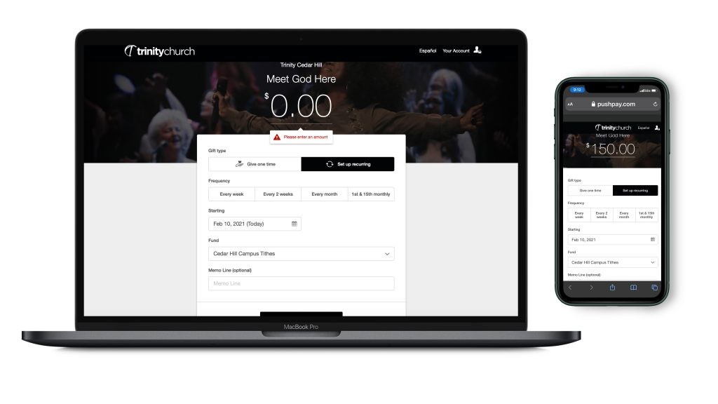 Give to Trinity Church